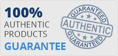 100% Authentic Products Guarantee